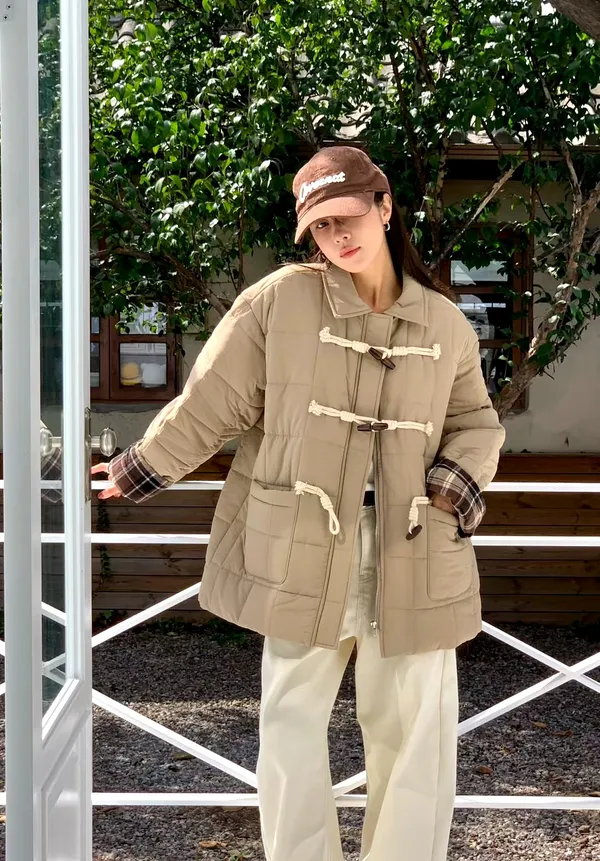 Stylish Casual Cotton Jacket, Comfortable and Warm, Perfect for Fall and Winter