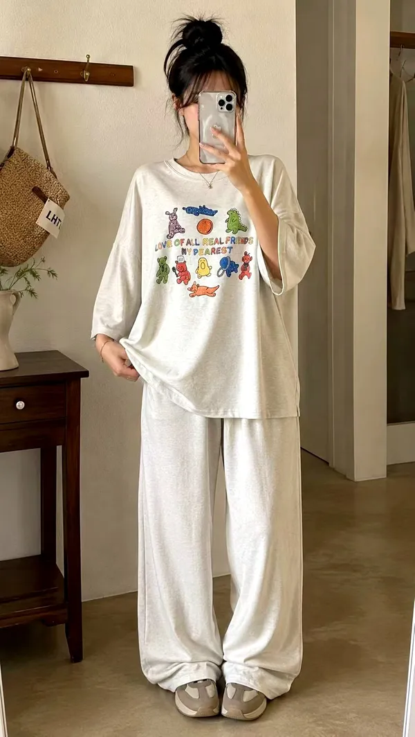 ชุดเสื้อผ้าผู้หญิงน่ารักสบาย ๆ - สบายและมีสไตล์สำหรับการสวมใส่ในชีวิตประจำวัน