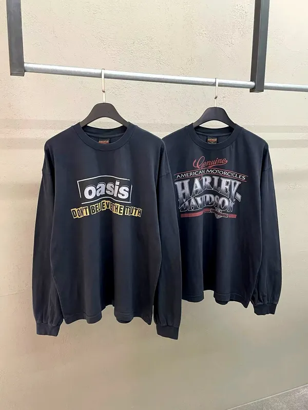 Classic Printed Men's Long Sleeve T-Shirt - Comfortable Casual Style