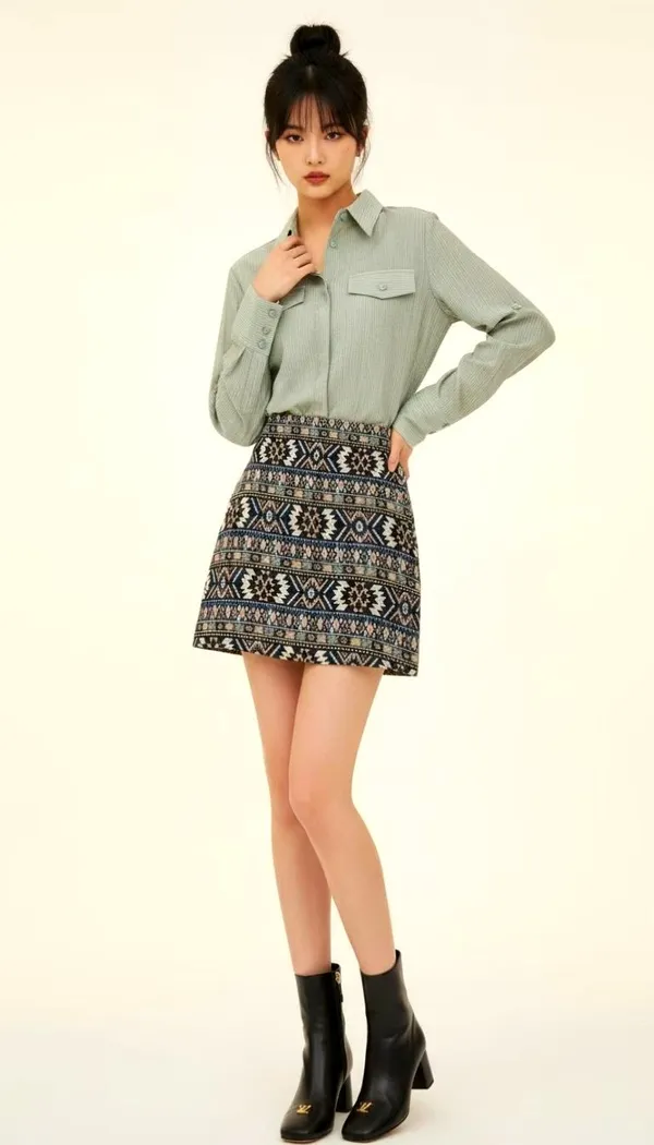 Fresh Plaid Shirt - The Perfect Choice for Elegant Style