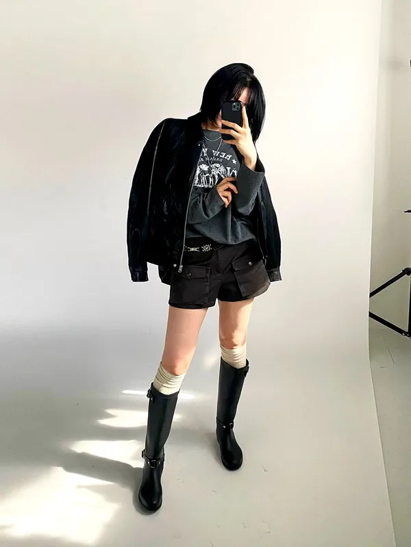 Stylish Casual Women's Jacket, Versatile Design for Spring and Autumn Wear