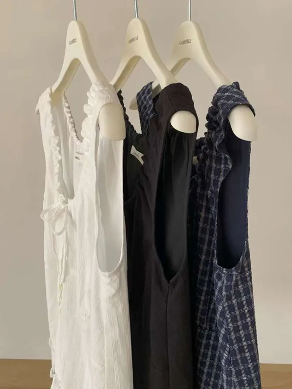 Fashionable Sleeveless Dress, Perfect for Spring and Summer