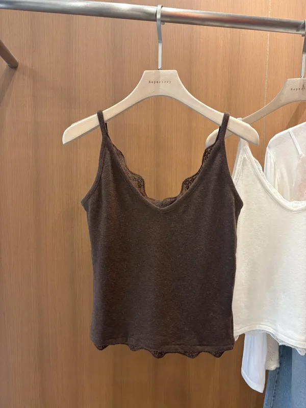 Elegant Lace Trim Camisole, Comfortable and Breathable