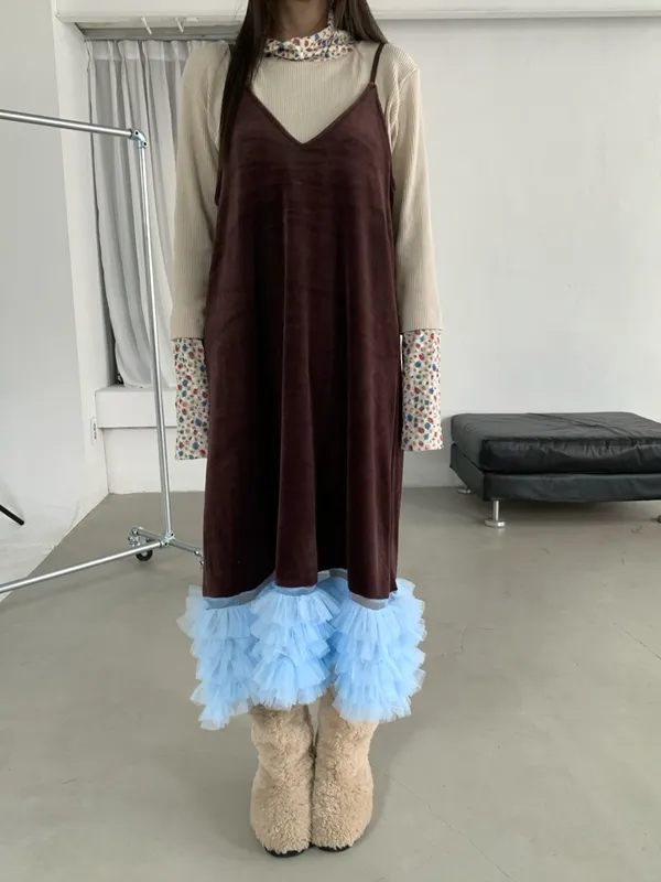 Elegant Temperament Dress with Fashionable Patchwork Design