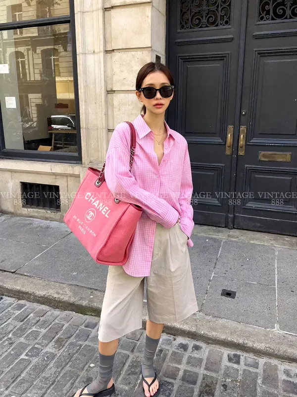 Stylish Casual Pink Checkered Shirt - Effortless Matching