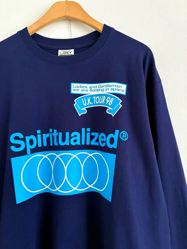 Stylish Printed Long Sleeve T-Shirt for Men, Comfortable Casual Style