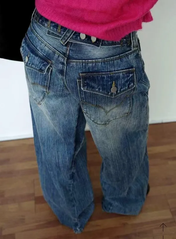 Trendy Casual Jeans, Loose and Comfortable, Perfect Match