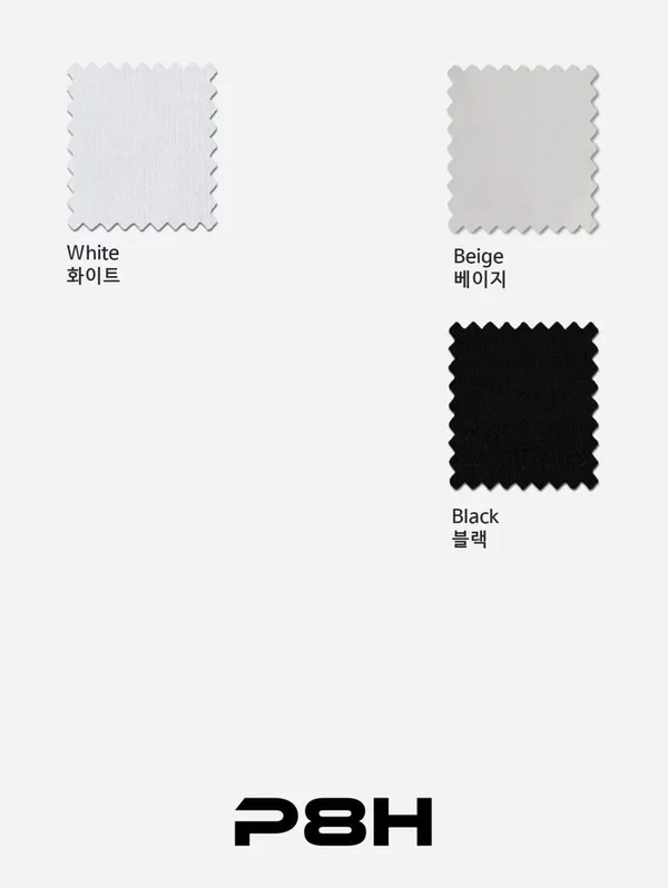 High-Quality Basic Fabric Samples - White, Beige, Black