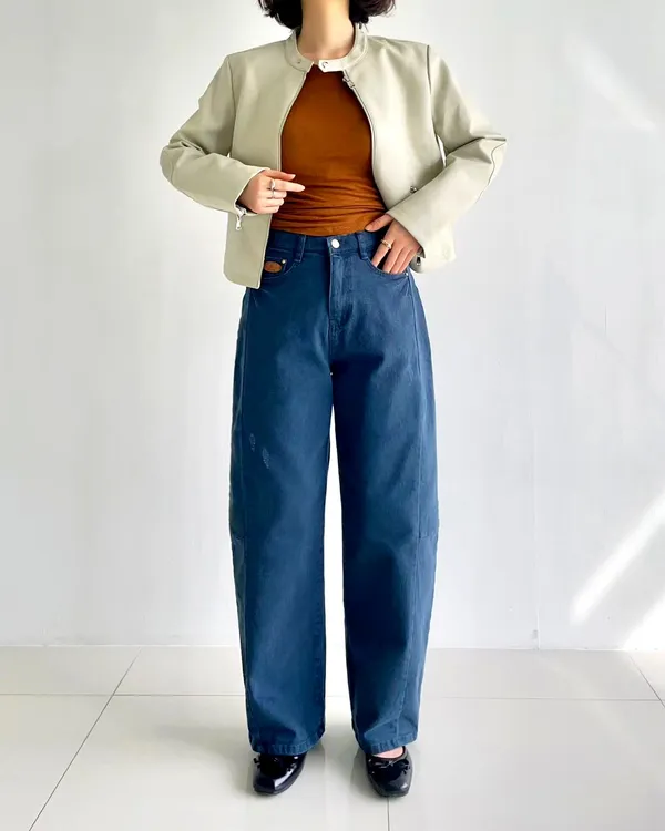 Loose casual women's pants, fashionable and versatile.