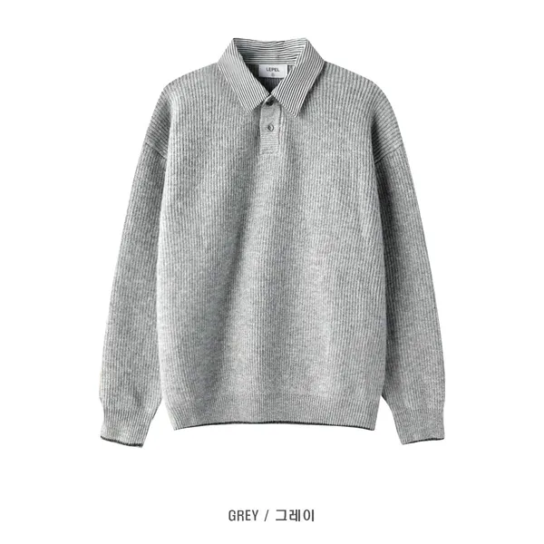 Men's Knitted Sweater - Comfortable and Casual Style for Autumn and Winter
