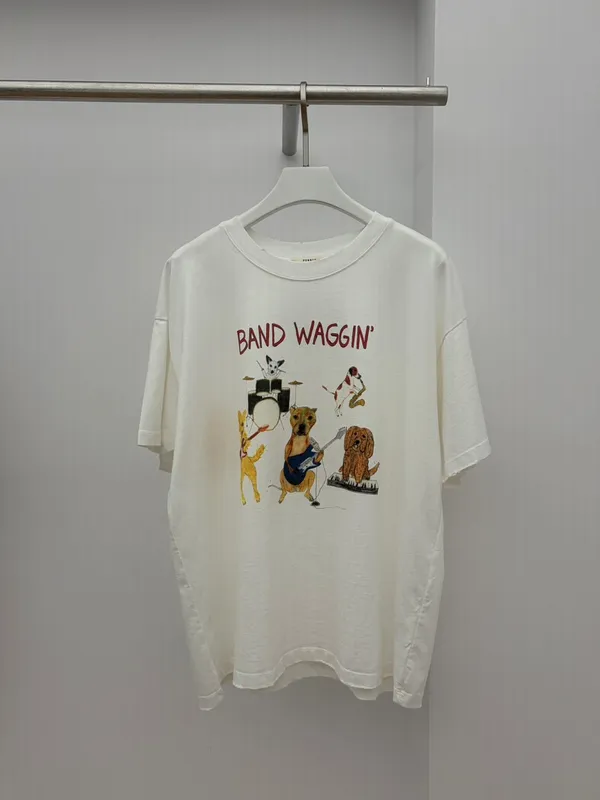 Cute Animal Pattern Short Sleeve T-Shirt
