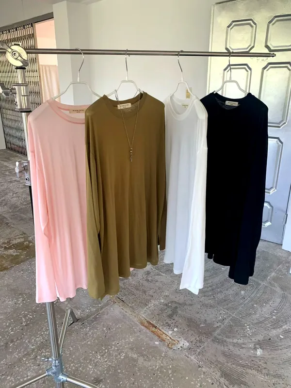 Fashionable Versatile Long Sleeve T-Shirt, Comfortable and Breathable for Spring and Autumn Wear