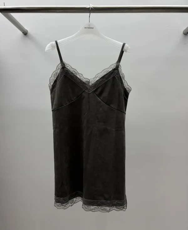 Elegant Lace Trim Camisole Dress, Soft and Comfortable