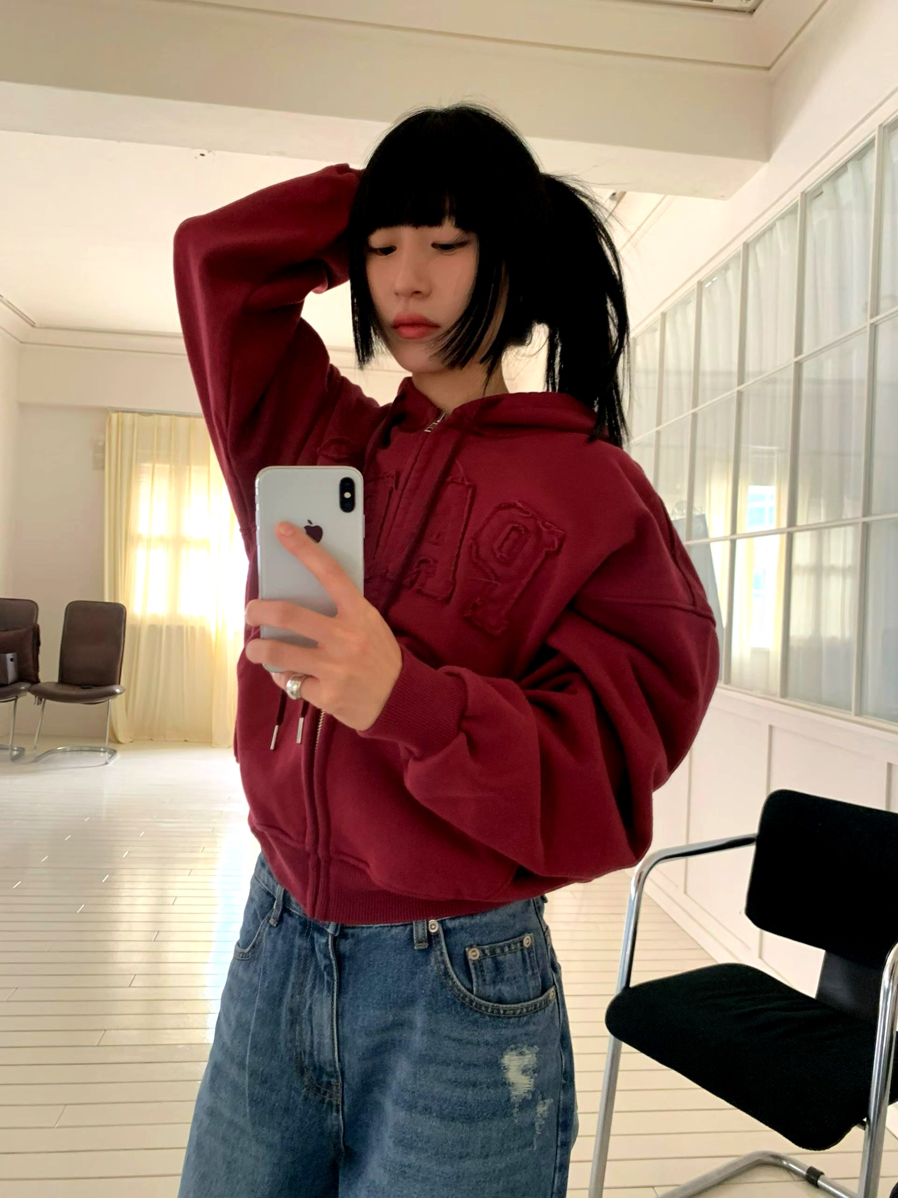 스타일리시 캐주얼 후드티, 편안하고 다재다능한