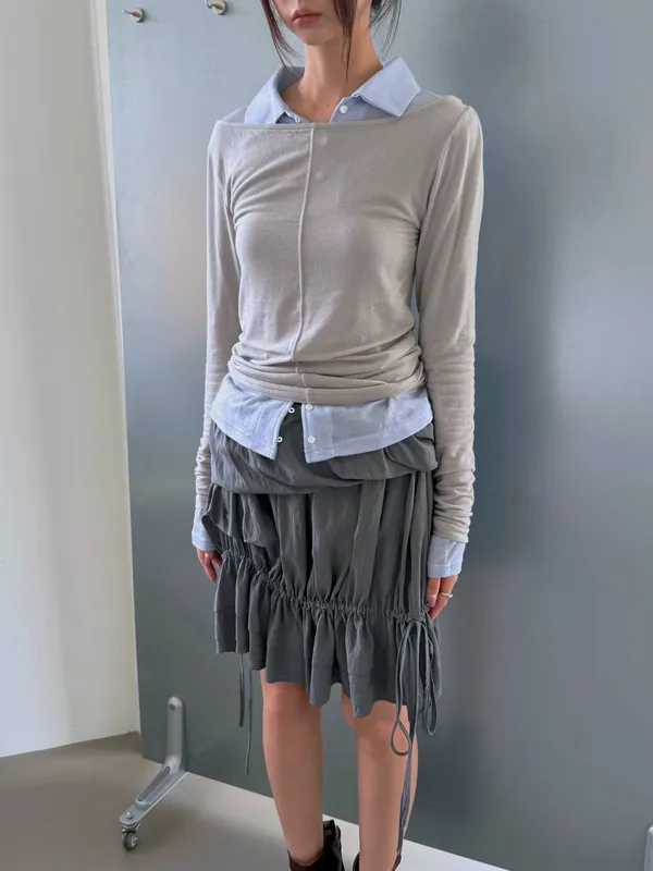 Stylish Versatile Women's Skirt, Lightweight and Comfortable for Spring and Summer