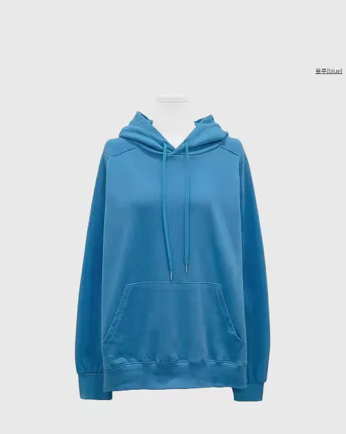 Stylish Casual Blue Hoodie - Comfortable and Versatile