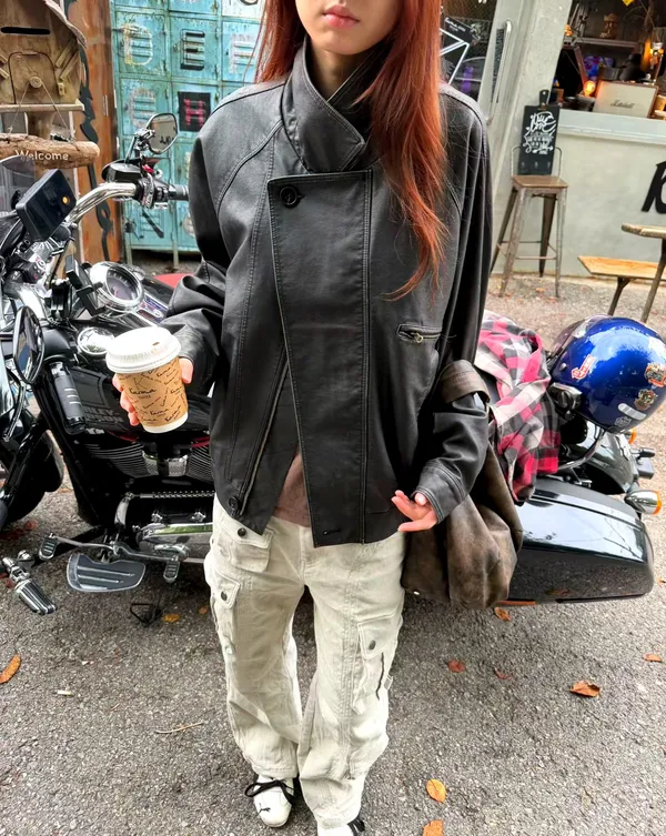 Stylish Women's Leather Jacket to Showcase Your Unique Charm