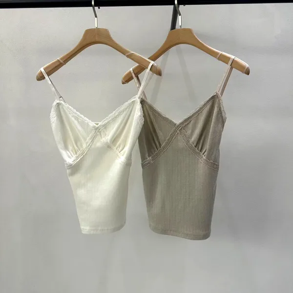 Elegant Lace Trim Camisole, Fresh and Versatile