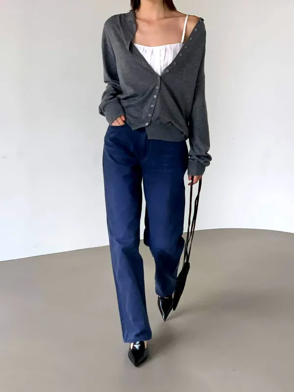 Quần jeans nữ thời trang, thoải mái và đa năng, vừa vặn hoàn hảo