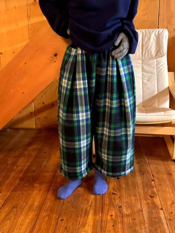 Casual Plaid Women's Pants - Comfortable and Versatile