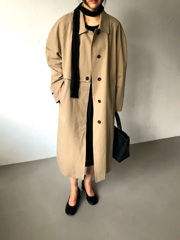 Chic Women's Trench Coat - Elegant Style, A Must-Have for Every Wardrobe