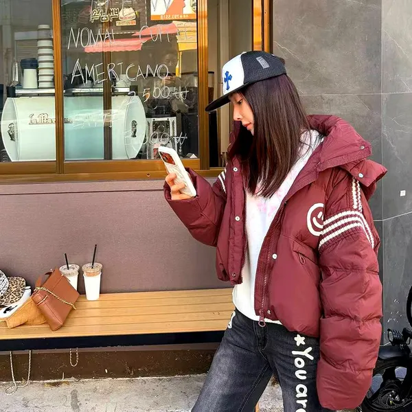 Stylish Casual Women's Cotton Jacket - Warm and Comfortable, Perfect for Pairing