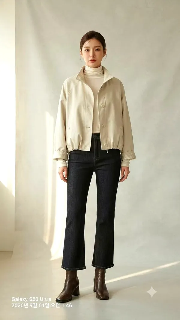 Stylish Minimalist Women's Jacket, Elegantly Versatile
