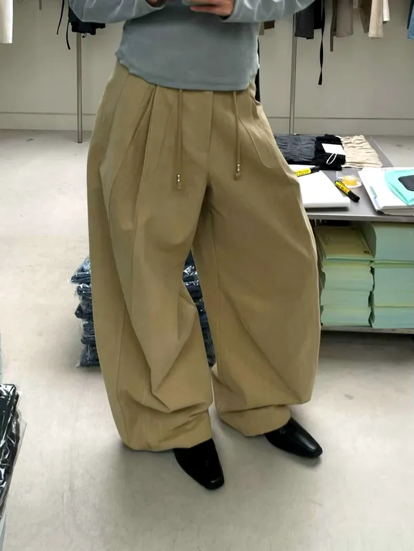 Loose Fit Casual Pants - Comfortable and Versatile Fashion Trend