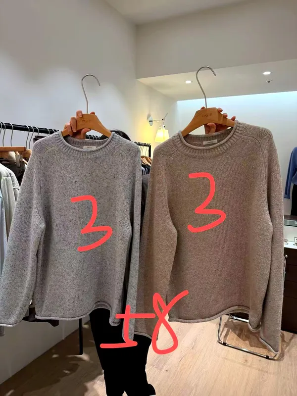 Cozy and Soft Knitted Sweater, A Must-Have for Fall and Winter