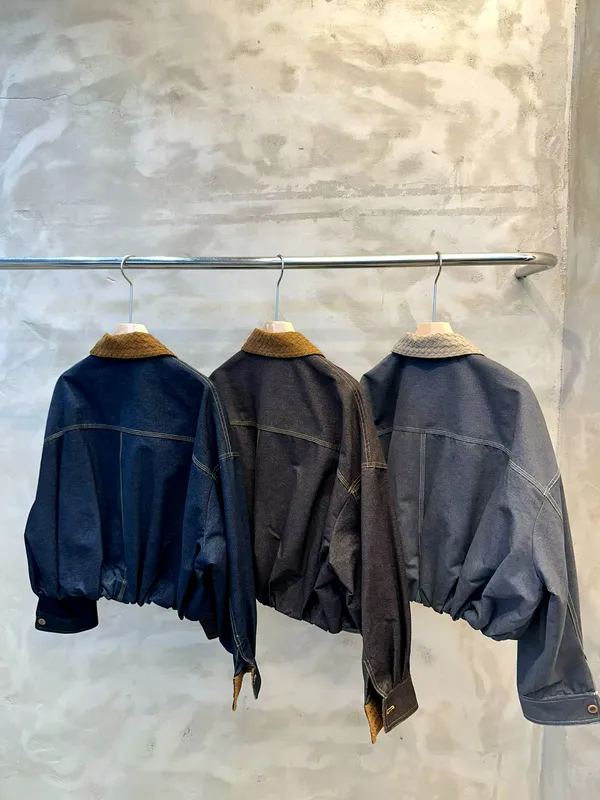 Fashionable Casual Women's Top, Denim Style, Comfortable and Versatile