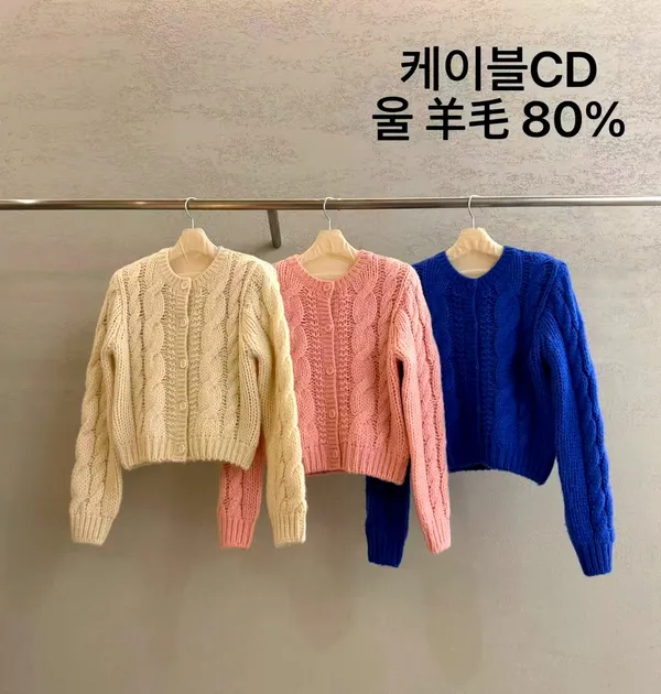 Stylish Women's Cardigan, Comfortable Wool Knit, Versatile Style