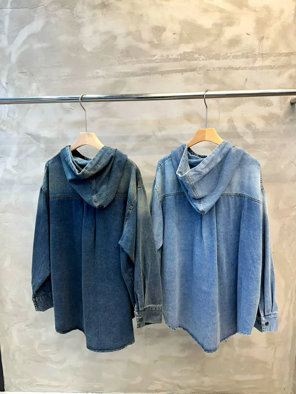 Fashionable Casual Denim Top - Comfortable & Versatile