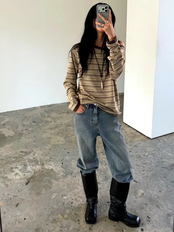 Fashionable Casual Jeans, Comfortable and Versatile for Perfect Fit