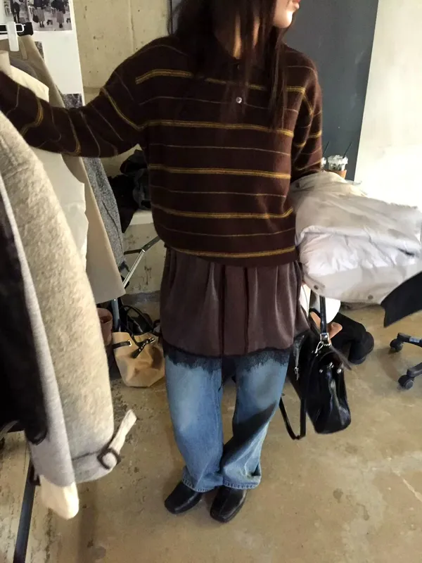 條紋毛衣，溫暖舒適的秋冬必備單品