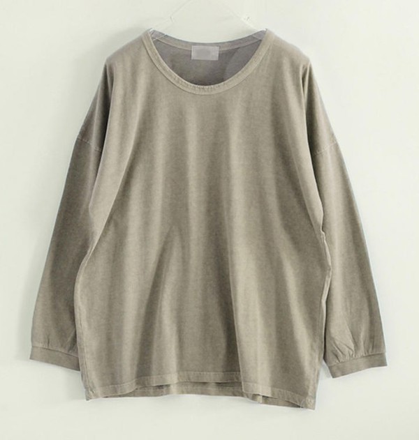 Comfortable Loose-Fit Long Sleeve T-Shirt, A Must-Have for Fall and Winter
