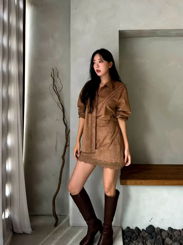 Stylish Women's Outfit Set - Elegant Charm, Perfect Match