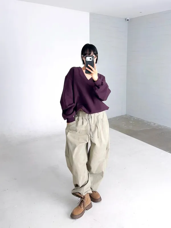 Loose Casual Women's Top - Fashionable and Versatile
