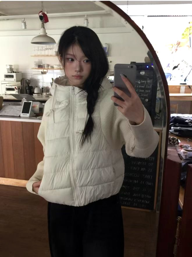 패셔너블한 따뜻한 여성용 재킷, 가볍고 편안하며 가을과 겨울에 완벽하게 어울림
