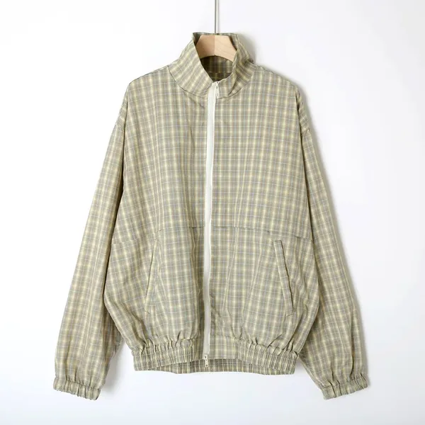 Stylish Plaid Men's Top, Comfortable Casual Style