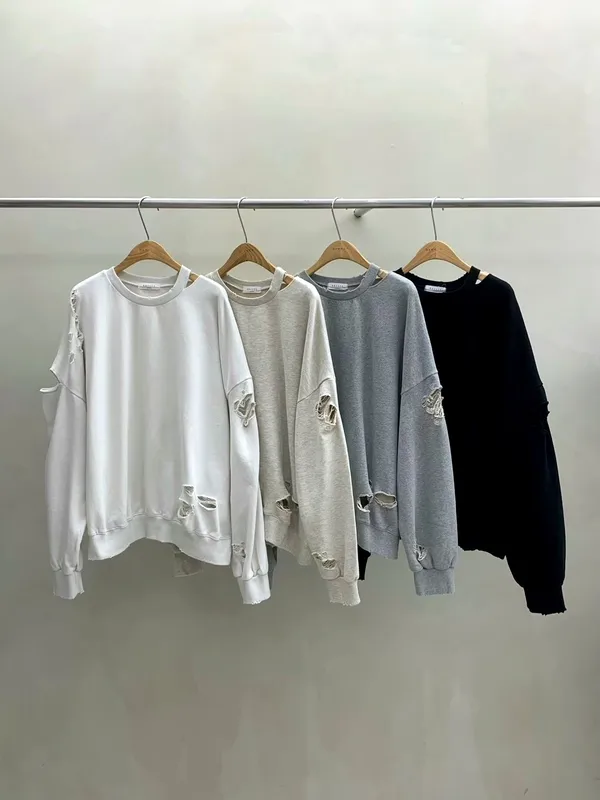 Trendy Ripped Design Women's Top - Comfortable Casual Style