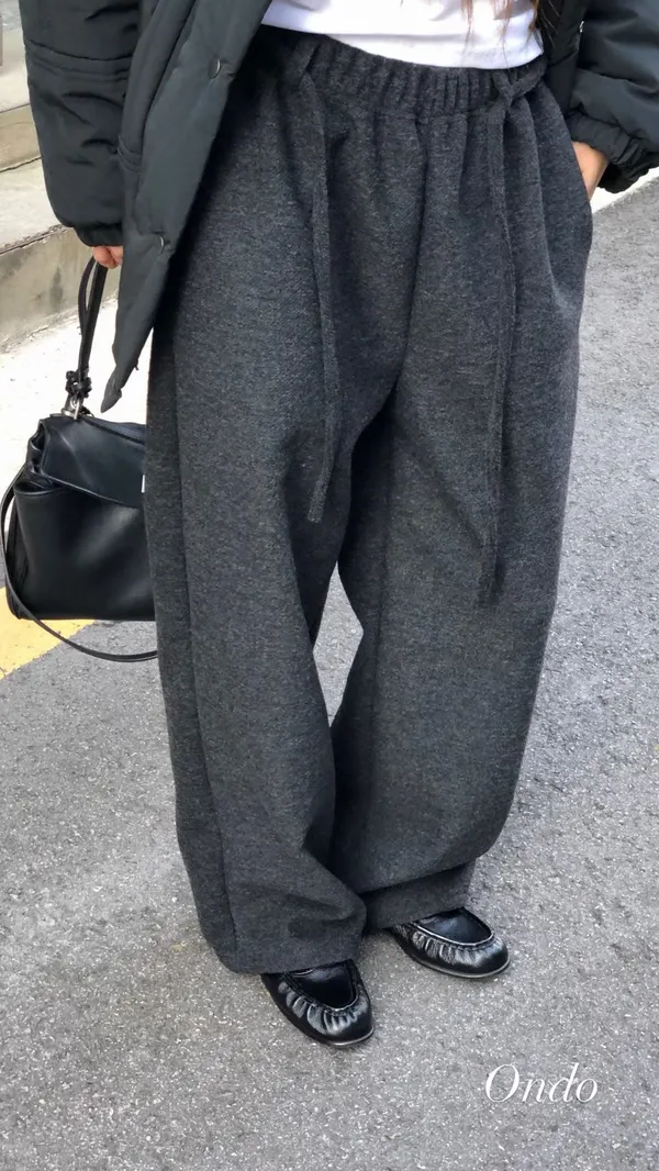 Loose Casual Gray Pants - Comfortable and Versatile