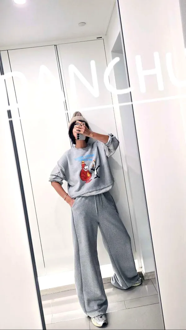 Cute Cartoon Embroidered Hoodie - Comfortable Casual Style