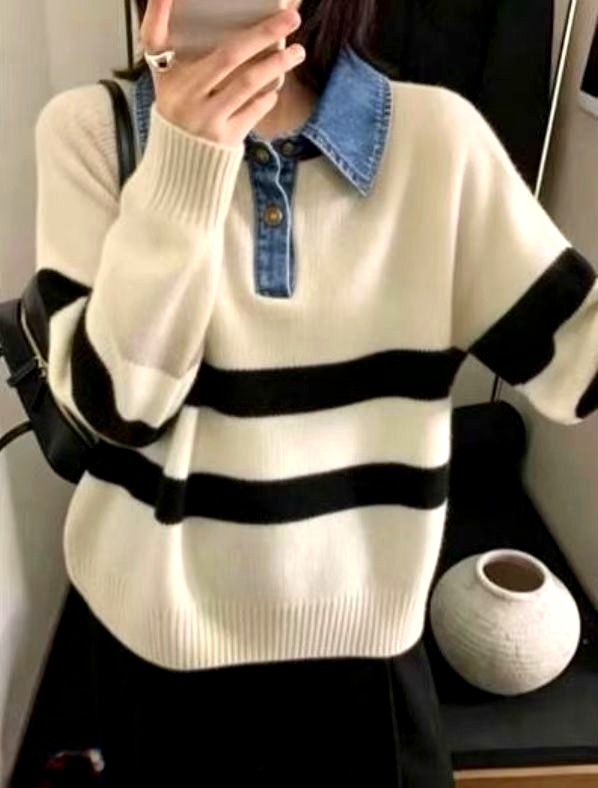 ์คํธ๋ผ์ดํ ํจ์น์ํฌ ๋ฐ๋ ์นผ๋ผ ์ค์จํฐ - ๋ฐ๋ปํ๊ณ ์คํ์ผ๋ฆฌ์