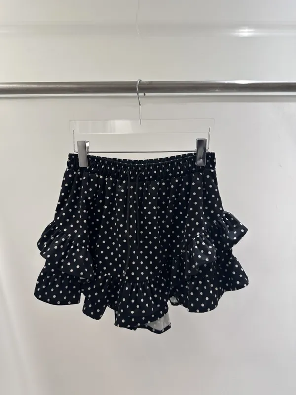 Polka Dot Design Skirt, Fashionable and Versatile