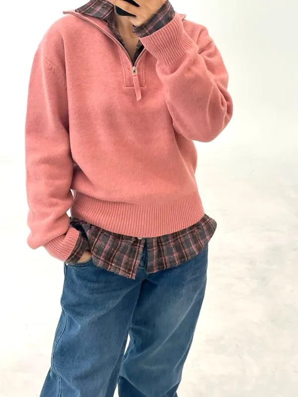 Stylish Casual Women's Top - Soft and Comfortable for Fall and Winter