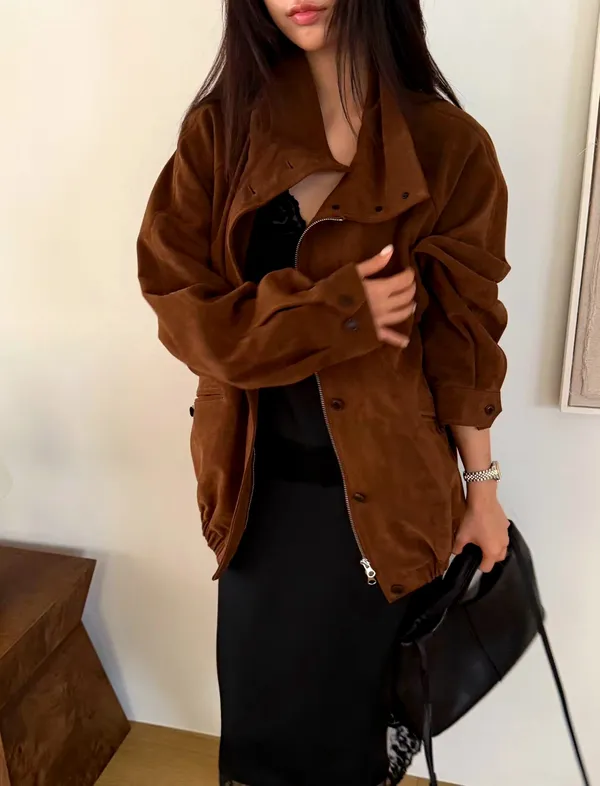 Fashionable Women's Jacket, Elegant Casual Style