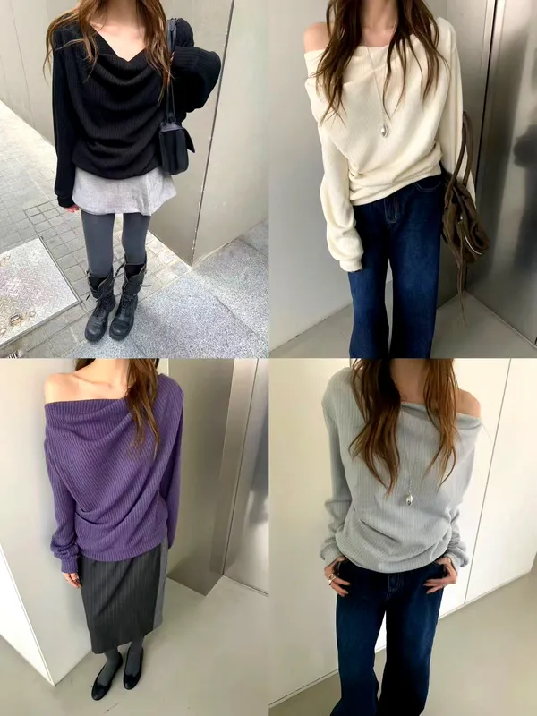 Trendy Loose V-Neck Women's T-Shirt, Comfortable and Versatile