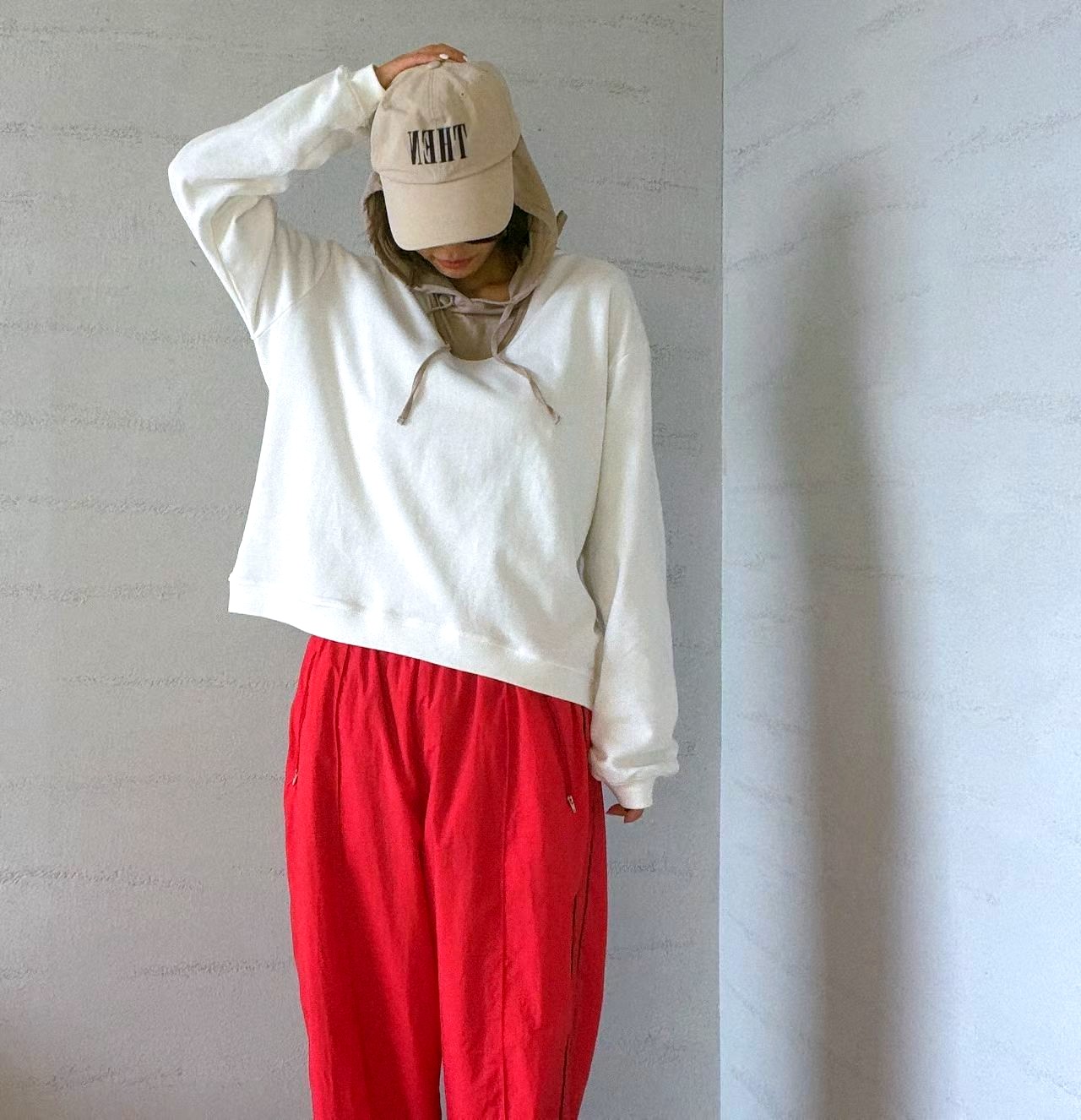 편안한 캐주얼 여성 상의, 다용도 후드티