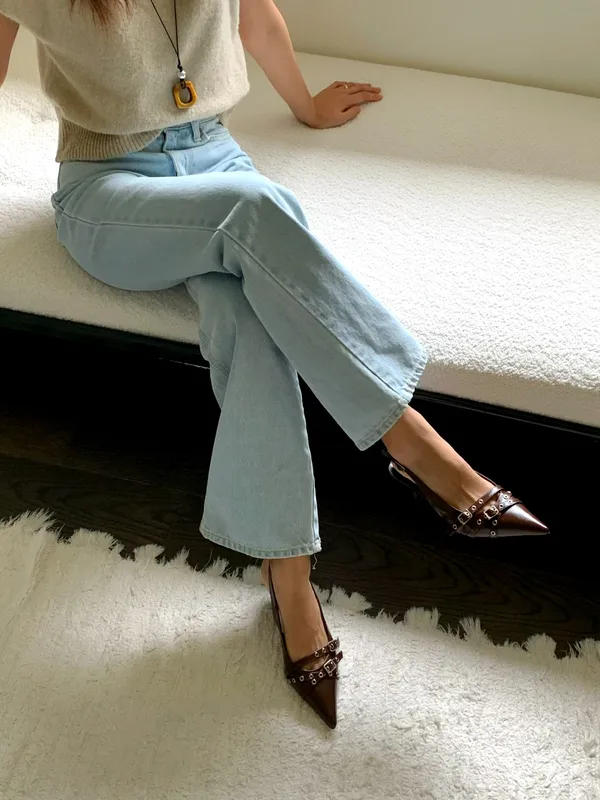 Stylish Pointed-Toe High Heels, A Must-Have for Elegant Charm 852
