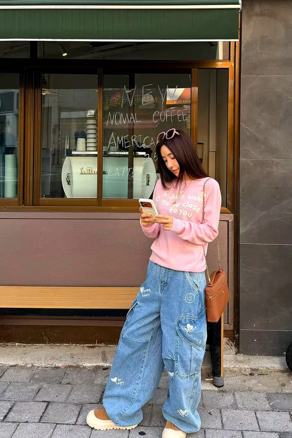 Sweet Knit Sweater - Comfortable and Stylish, Perfect with Jeans